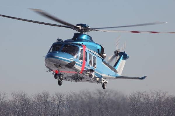 AW139 helicopter