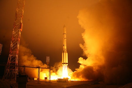 ILS Proton Inmarsat-5 F1Lift Off