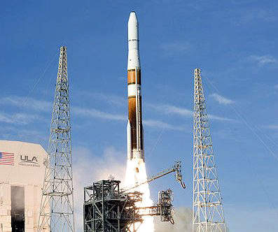 GOES-14 was officially launched into orbit on 27 June 2009 on the back of the Delta IV medium + 4.2 rocket launcher.