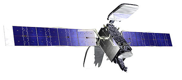 Artist’s rendering of SES-8 satellite model. Image courtesy of SES.