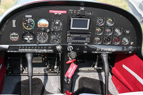 The SportStar RTC accommodates two people in the 1.18m spacious cockpit. Image courtesy of EVEKTOR-AEROTECHNIK.