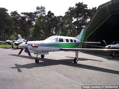 The conversion of PA-46 to JetPROP DLX included replacement of the engine.