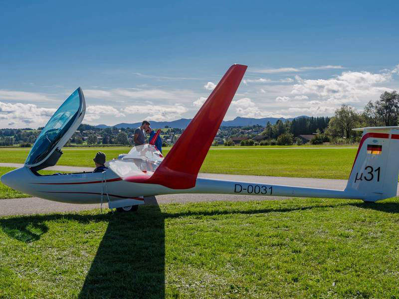The maiden flight of the Mu 31 glider was completed in September 2017. Image: courtesy of Andreas Heddergott / TUM.