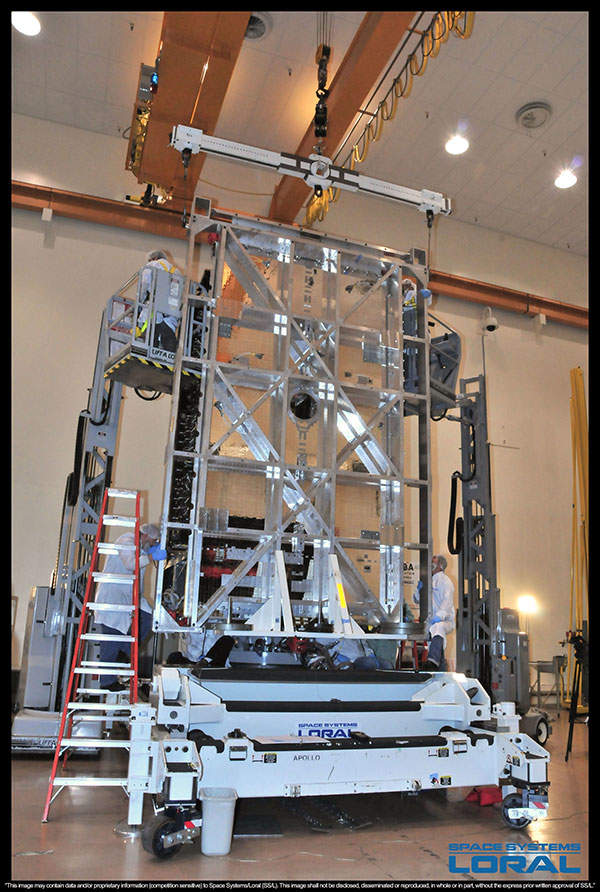SES-5 satellite was designed and built by Space Systems/Loral (SS/L).
