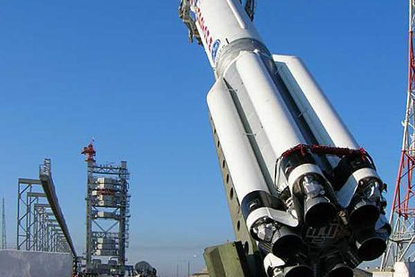 The satellite was launched using Proton M rocket. Credit: alexpgp.
