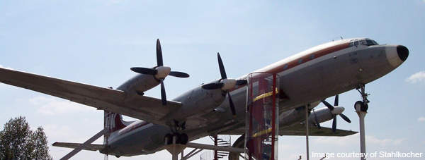 An IL-18 featured at Sinsheim, Germany.