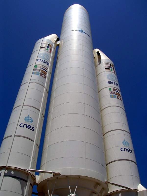 The Koreasat-6 was launched into Geosynchronous Earth Orbit (GEO) on the back of an Ariane 5 ECA launch vehicle. Image courtesy of Philippe Semanaz.