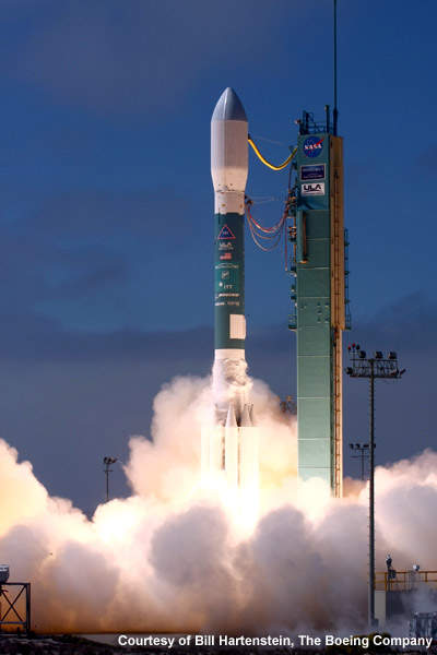 The WorldView-2 was launched on 8 October 2009 from Vandenberg Air Force Base in California, US.