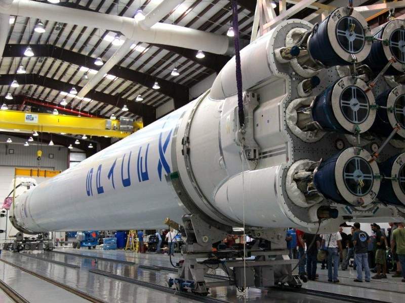 The satellite is scheduled to be launched on a Falcon 9 rocket in April 2021. Credit: SpaceX.