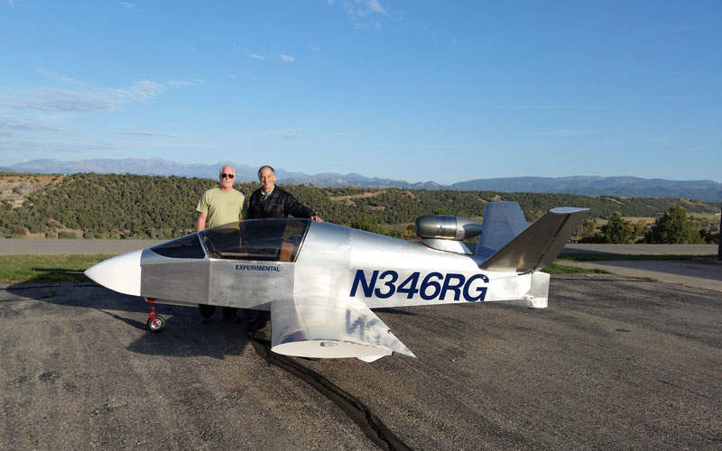 The first JSX-2 aircraft was delivered to Redge Greenberg in February 2015. Credit: Sonex Aircraft.
