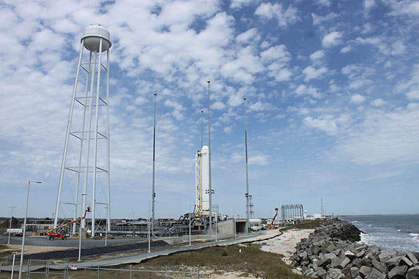 Cygnus was launched using the Antares rocket booster.