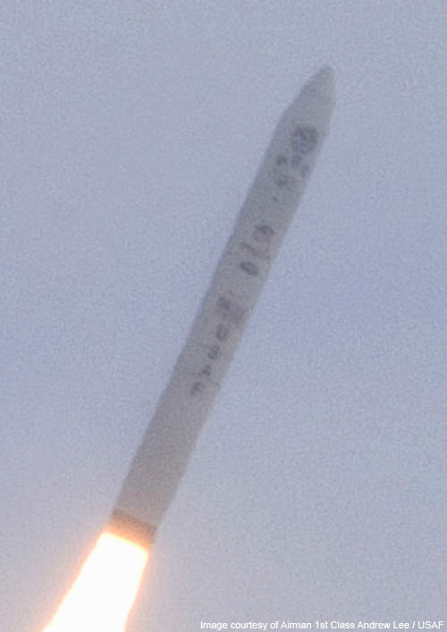 STPSat-2 was launched atop Minotaur 4 rocket launcher.