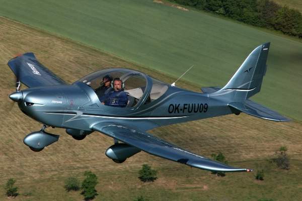 The Harmony light sport aircraft has a cruising speed of 204km/h. Credit: Evektor-Aerotechnik.