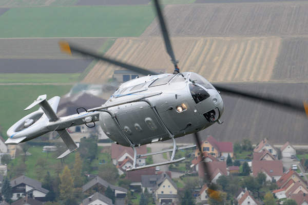 The helicopter features Arriel 2E turboshaft engines, which provide an improved performance. Credit: Eurocopter.