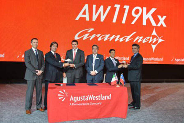 AVIASUR was appointed as the official distributor for the helicopter in Chile.
