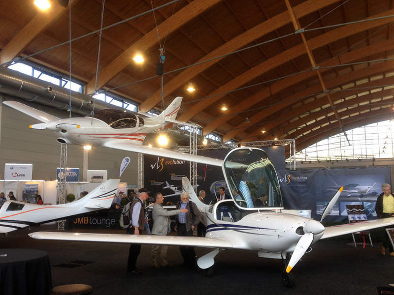 The ultralight aircraft will be exhibited at Friedrichshafen in Germany in April 2016. Credit: JMB Aircraft.