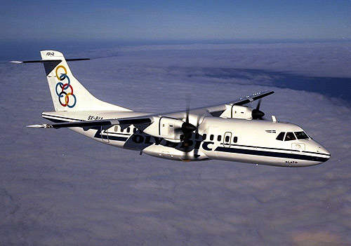 Olympic Airways of Greece operates a number of ATR 42 aircraft.