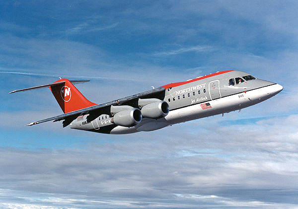 The Avro RJ regional jet family includes variants with 70, 85 or 100 seats.