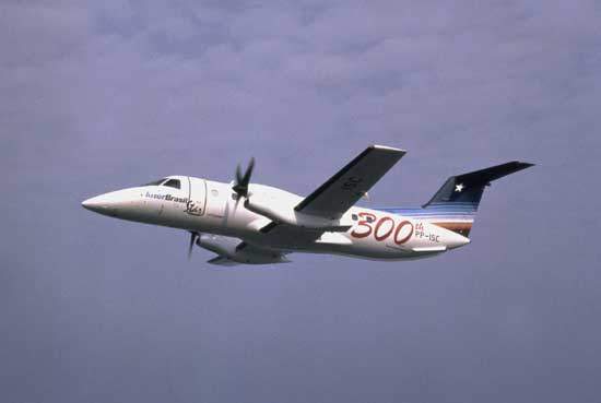 EMB-120 in the fleet of InterBrasil Star of Sao Paolo.