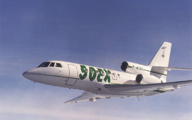 The 50EX can fly eight passengers 5,695km at 955km/h.