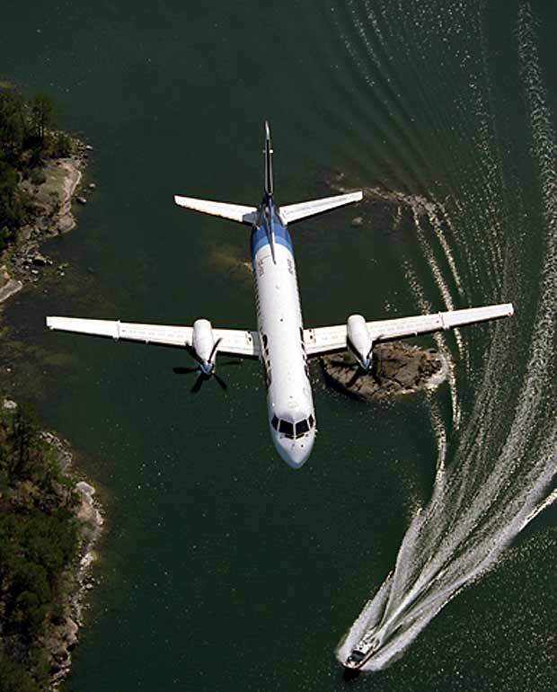 The Saab 2000 can carry 50 passengers over 1,000nm in three hours.