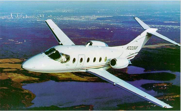 The Beechjet 400A entered service in 1990.