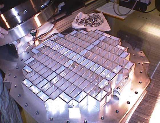The dust collecter with aerogel used on the Nasa Stardust craft.