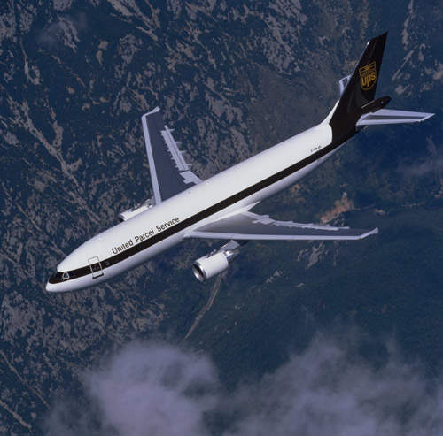 A300-600 operated by United parcel Service.