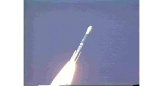 Stardust being launched.