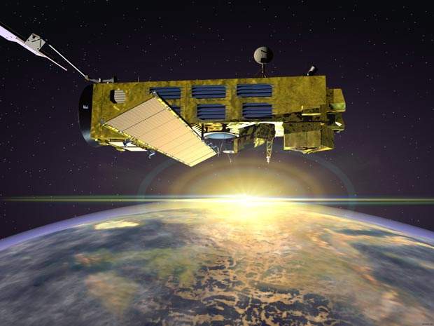 Envisat is an advanced polar-orbiting Earth observation satellite that was launched in March 2002 on an Ariane 5 rocket by the European Space Agency (ESA).