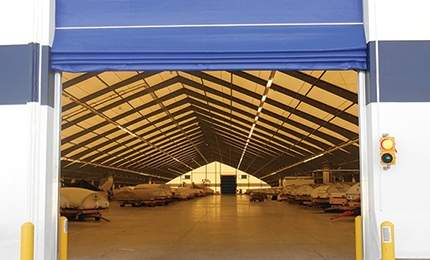 Fabric aviation storage