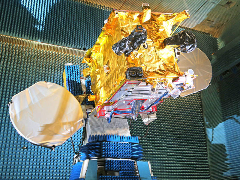 The satellite has 24 C-band and 24 Ku-band transponders. Credit: SES SA. 