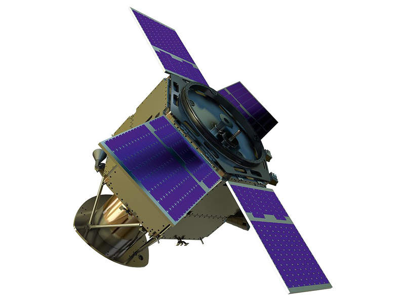 The KhalifaSat satellite has been designed by Mohammed bin Rashid Space Centre (MBRSC) in Dubai. Credit: Sana Kiyani.