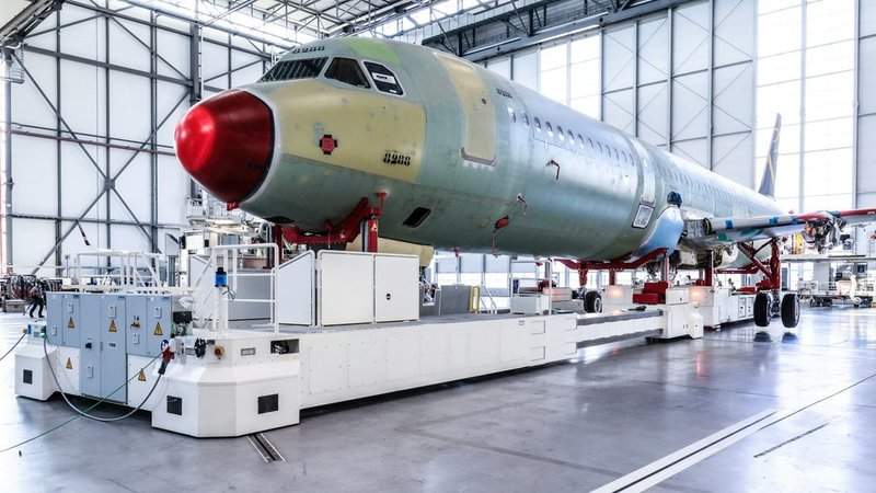 airbus newest final assembly line in Germany