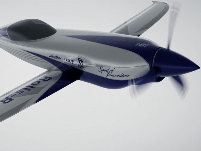 The all-electric aircraft will have a maximum speed of over 483km/h. Credit: Electroflight.
