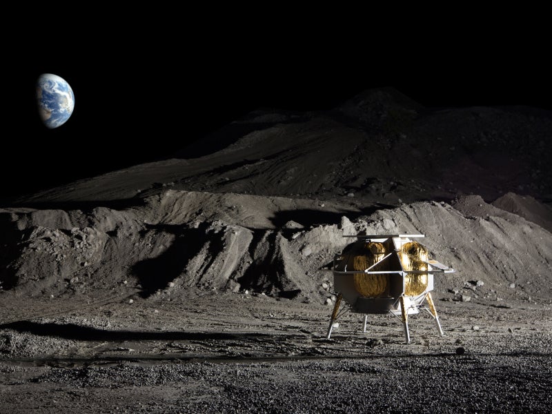 The spacecraft will be used to launch Peregrine lunar lander to the moon in 2021. Credit: Astrobotic.