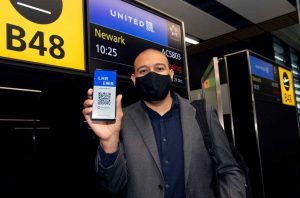 United conducts first transatlantic trial of digital health pass