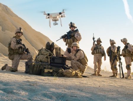 Autonomous swarms highlight the strategic value of manned-unmanned teaming