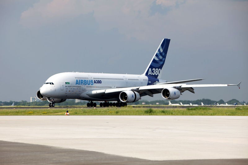A380 wing defect