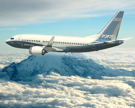 Boeing 737 airliner