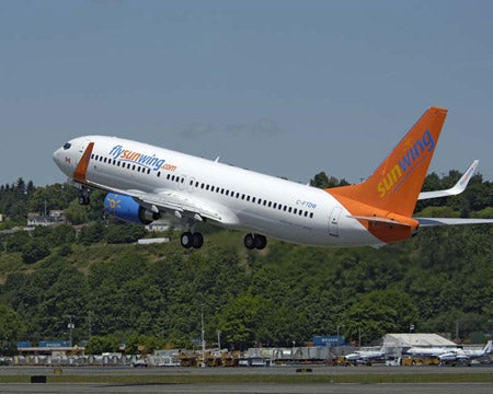 Sunwing Airlines 737-800